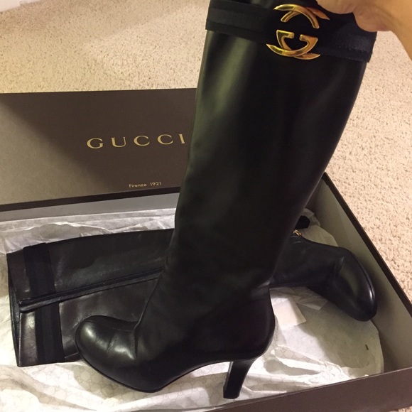 COPY - Gucci knee high boots - Picture 1 of 8